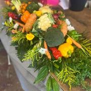 Coffin Spray of Veg