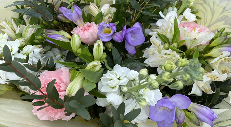 Sympathy bouquets designed in Abingdon by Richard Mathews Florist